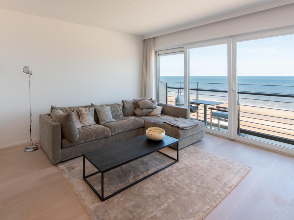 Duplex aan de kust met zeezicht
