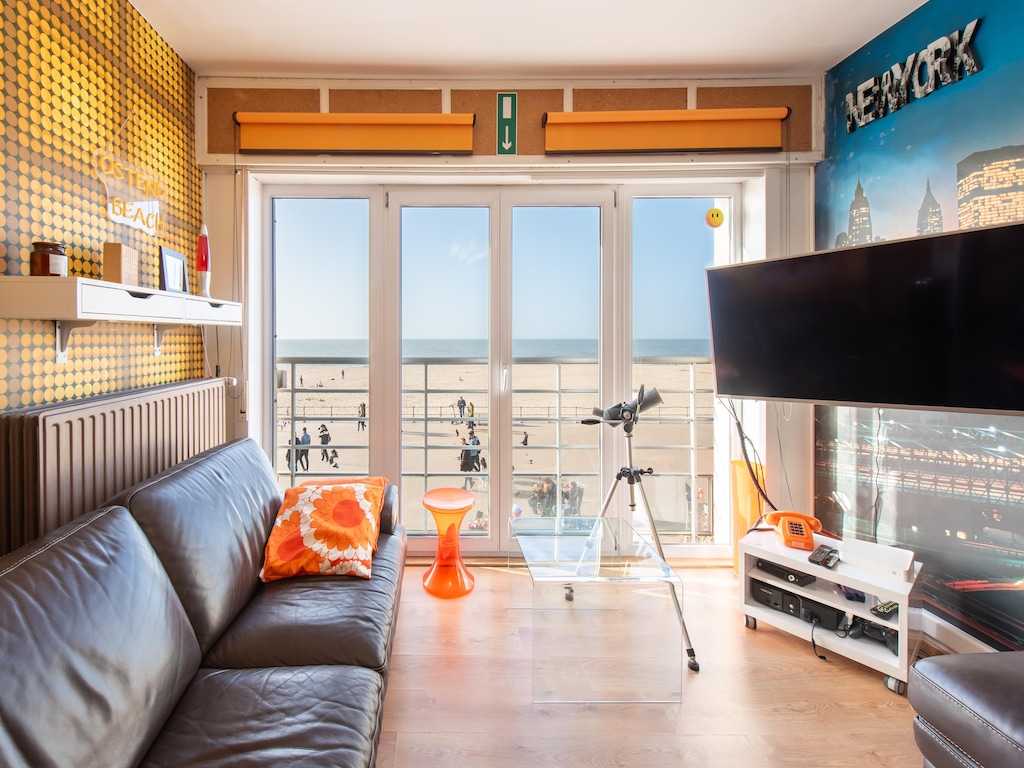 Vintage appartement met zeezicht in Oostende