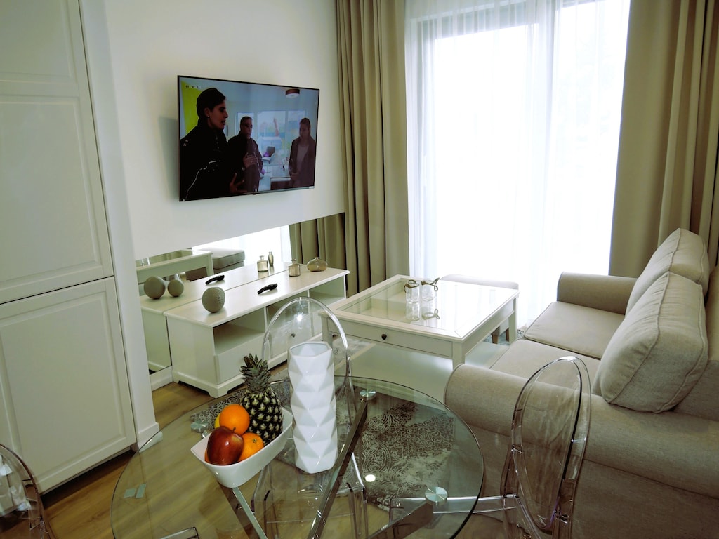 Appartement in Międzyzdroje met Zeezicht