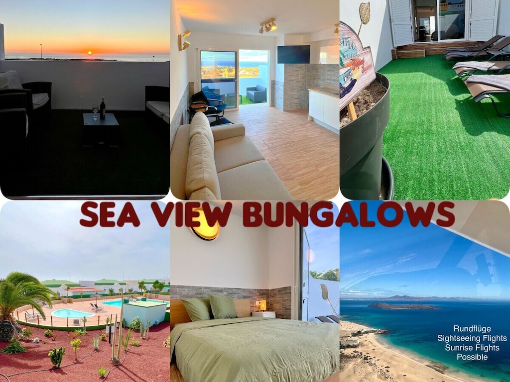 Bungalow met zeezicht