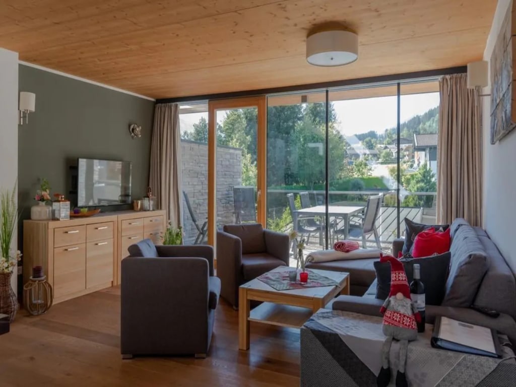 Familienchalet in der Nähe der Skipisten mit Sauna