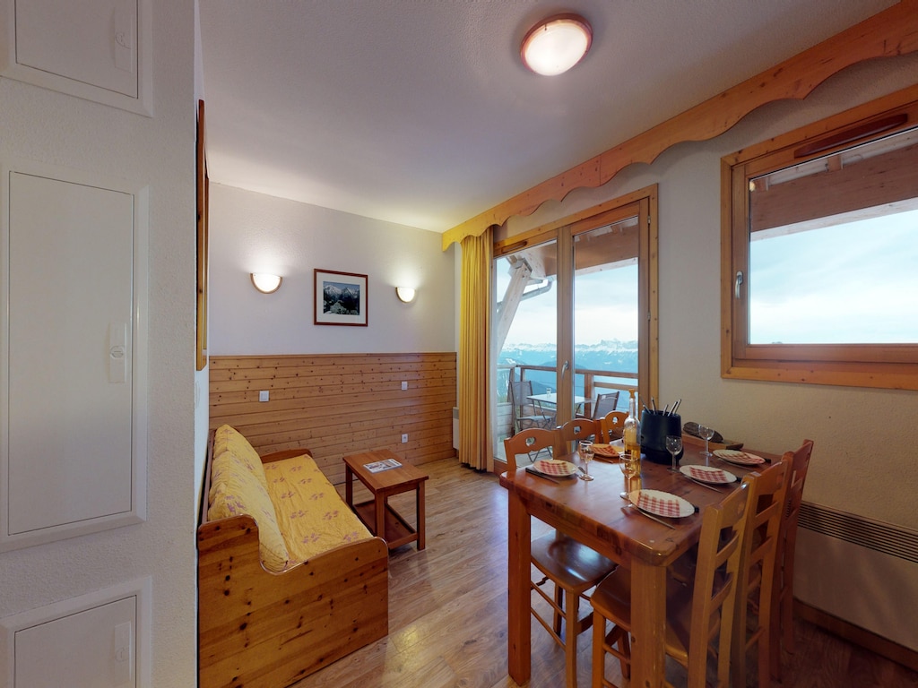 Appartement in Chamrousse met balkon