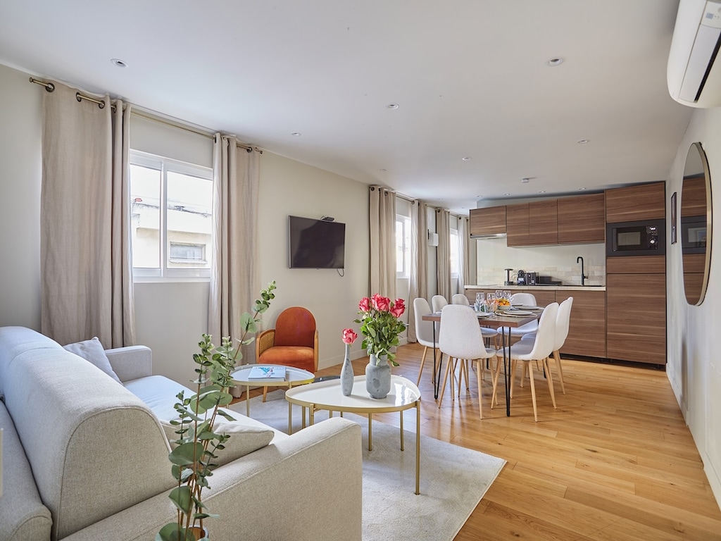 Prachtig appartement met 2 slaapkamers in het centrum van Parijs
