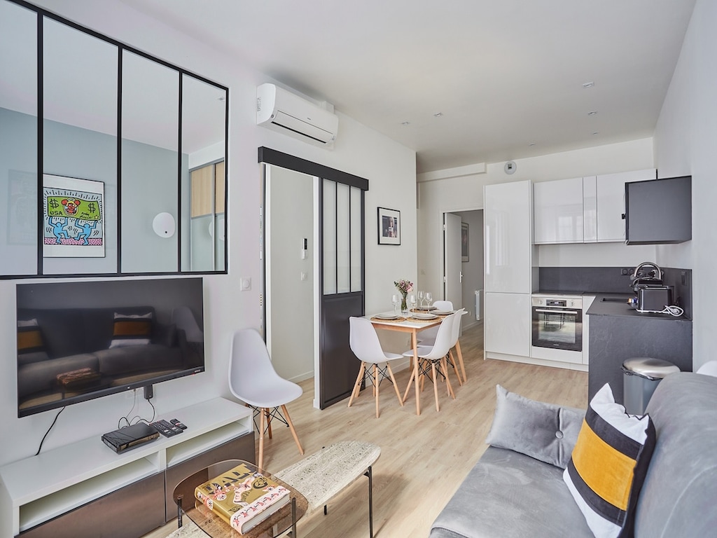 Charmant appartement in het centrum van Parijs-Montorgueil