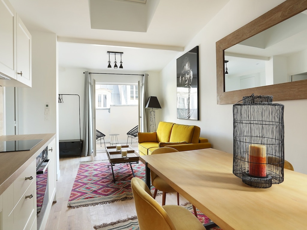Charmant appartement in het centrum van Parijs met terras