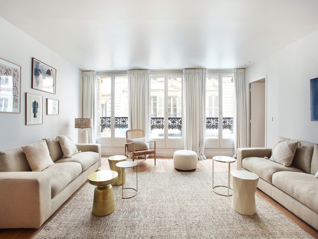 Luxe en nieuw appartement in het centrum van Parijs