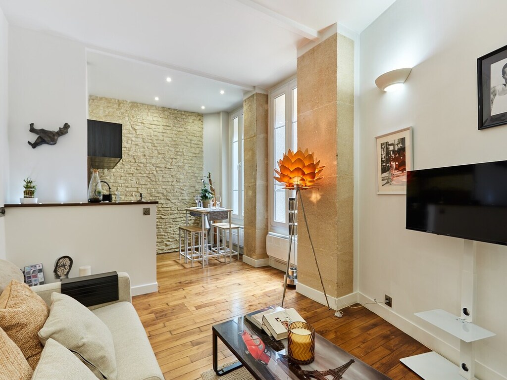 Charmant 1 slaapkamer appartement Eiffeltoren