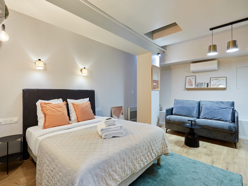 Charmante Duplex 1 slaapkamer Centrum van Parijs