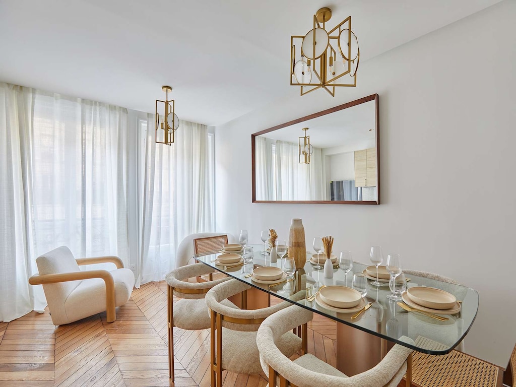 Subliem appartement met airconditioning in het centrum van Parijs