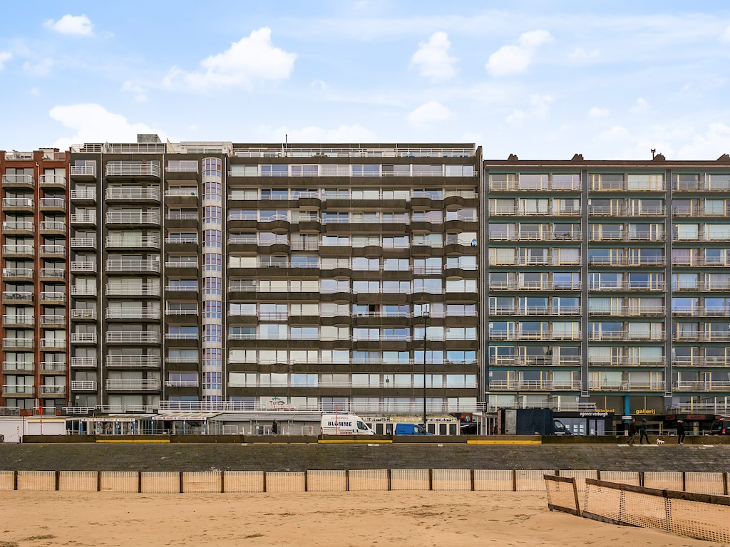 Appartement in Blankenberge met zeezicht