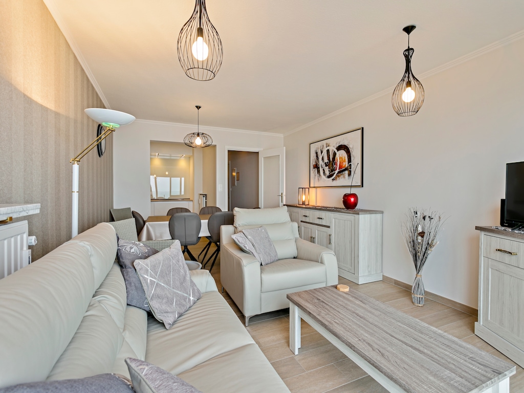 Appartement in Blankenberge met Zeezicht