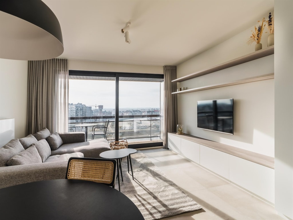 Appartement bij Blankenberge Marina terras
