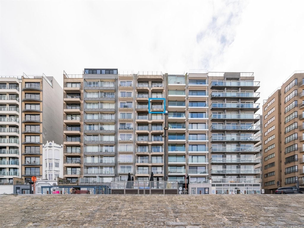 Appartement in Knokke met zeezicht