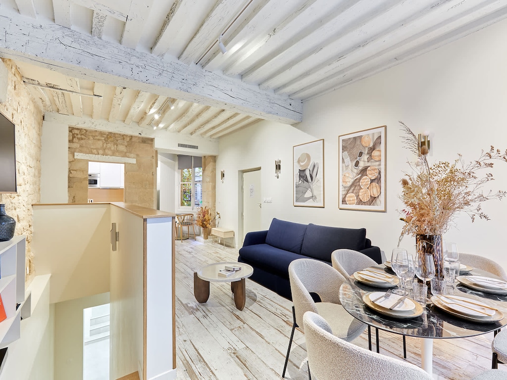 Prachtig appartement in het centrum van Parijs (Marais)