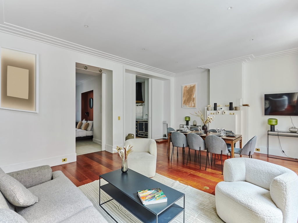 Subliem 3-slaapkamerappartement Palais Royal Bourse