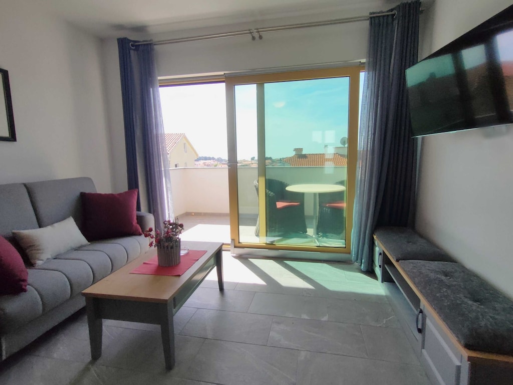 Lovely Sea View Apartments Krk - Comfort One Bedroom Apartment with Sea View