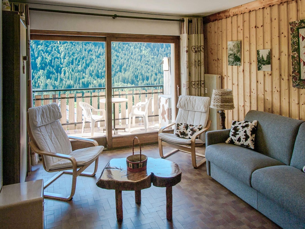 Appartement in Chatel met uitzicht op de vallei