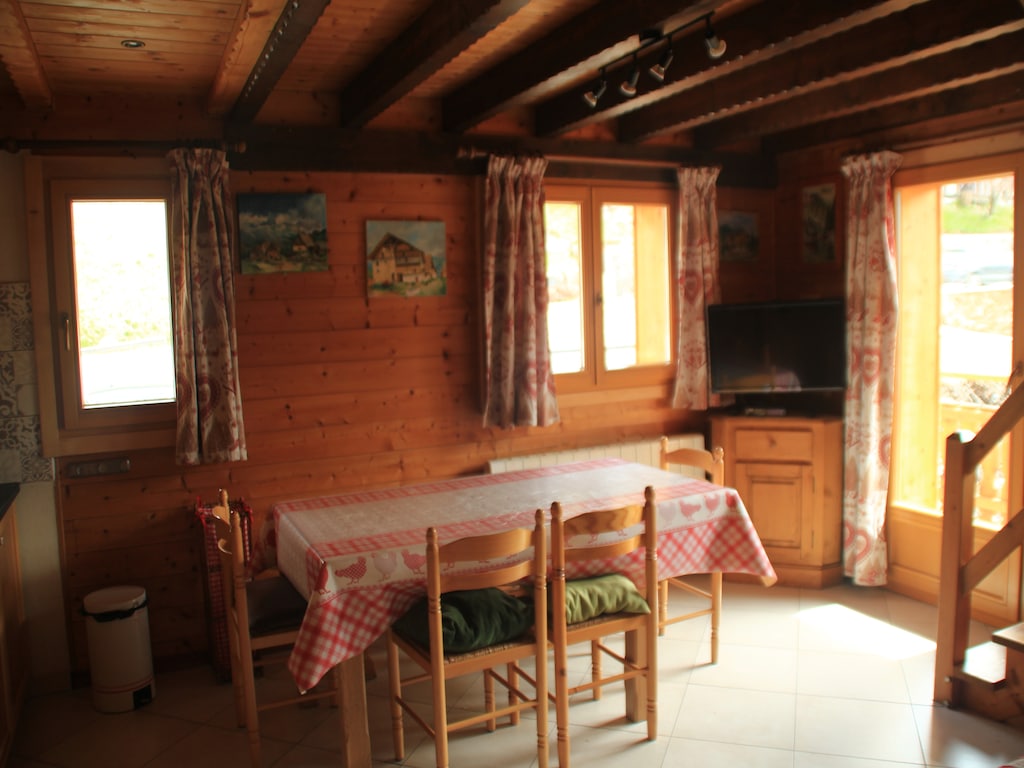 Duplex in Franse Alpen bij kabelbaan