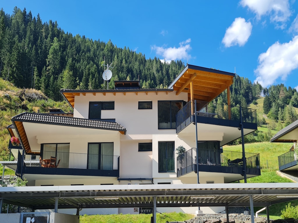 Luxe appartement met een fantastisch bergpanorama