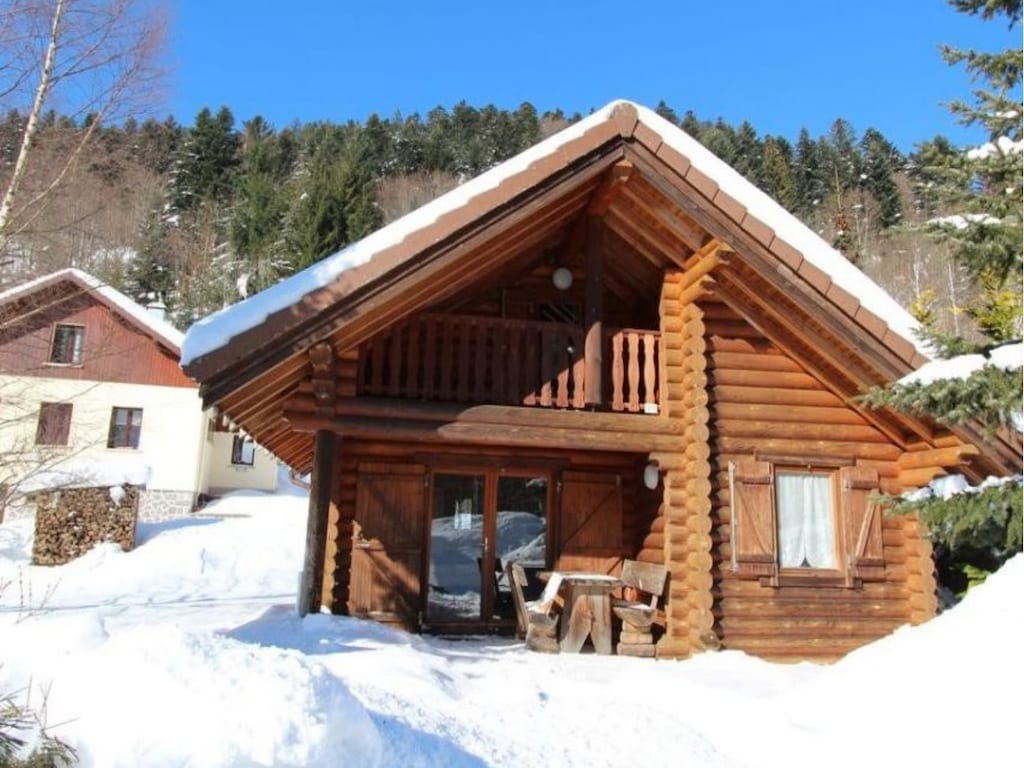 Chalet in La Bresse met Uitzicht op Bergen