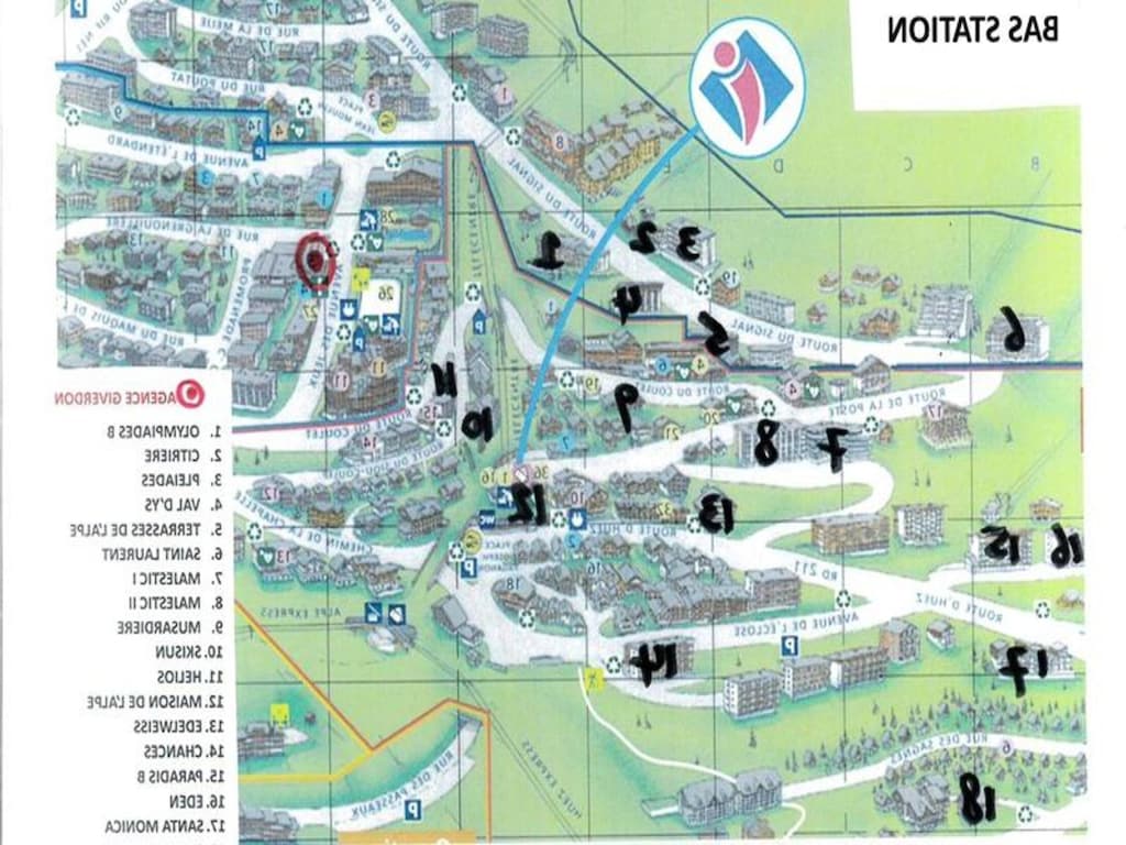 Studio in Viel Alpe bij Telecenter Lift