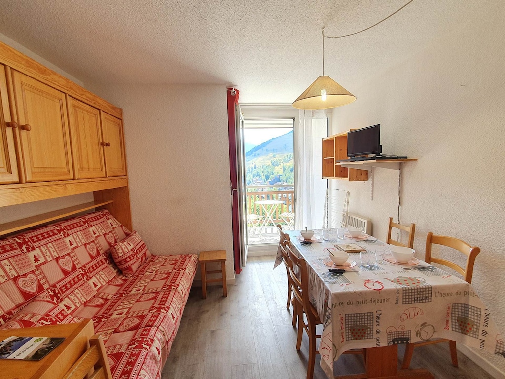 Studio in Les Deux Alpes bij Skigebied