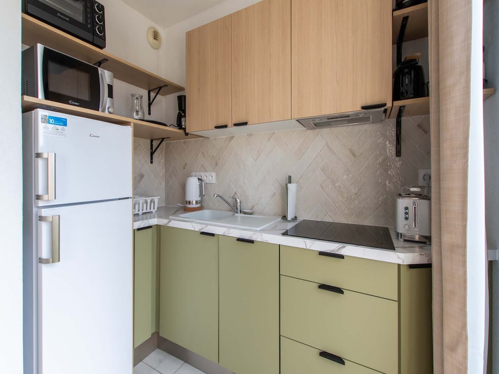 Modern appartement aan zee