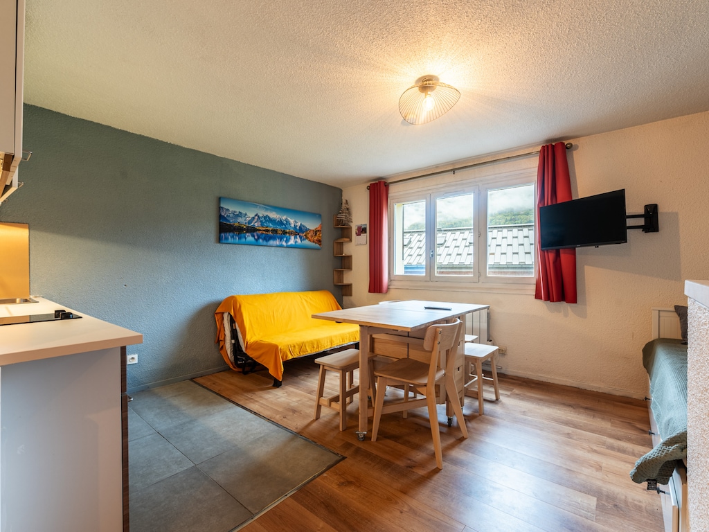 Studio in Morillon met Uitzicht op Bergen