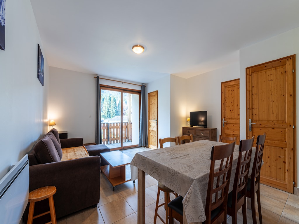 Ruim appartement in Morillon vlakbij skigebied