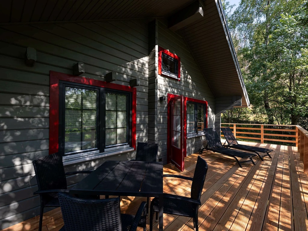 Lodge mit Terrasse in Buntenbock in Flussnähe