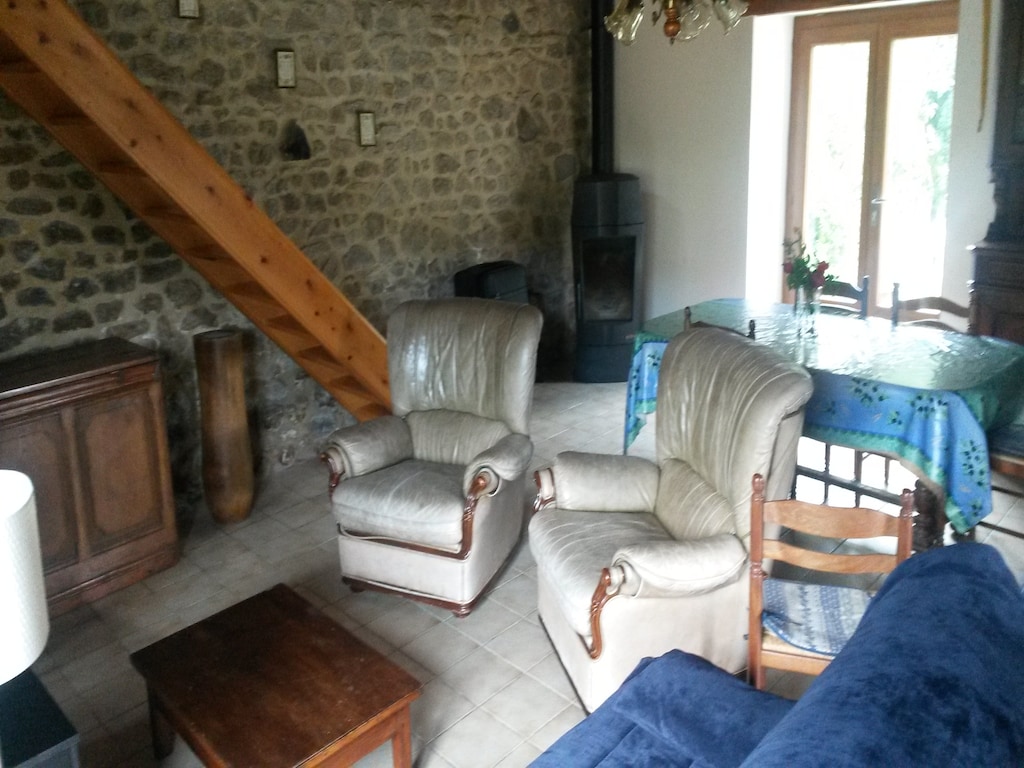 Mooi vakantiehuis met uitzicht op de bergen