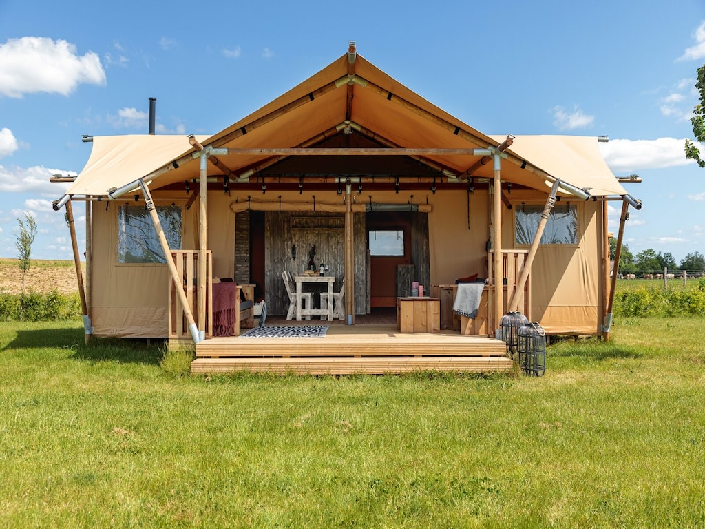 Gezellige 5-persoons Glampingtent in de Ardennen