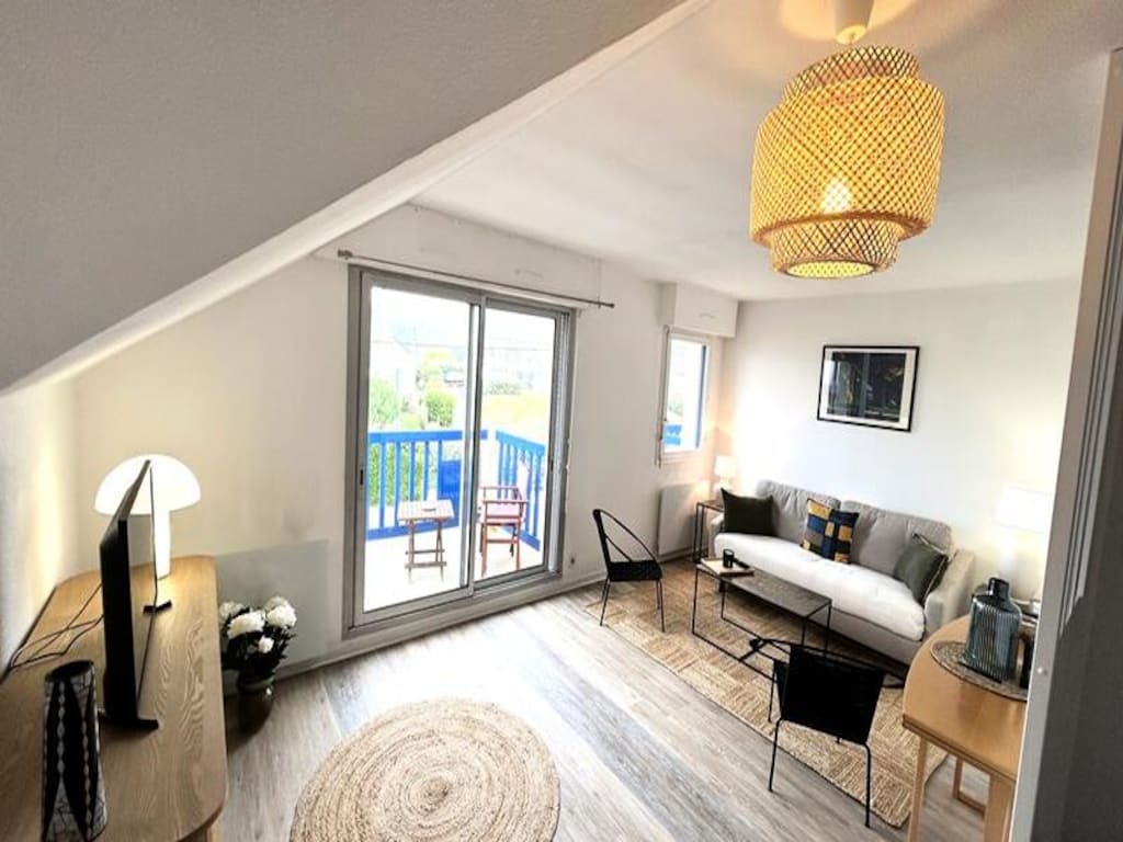Appartement in Courégant bij het Strand
