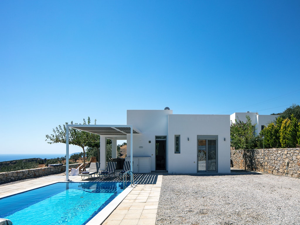 Villa in Agia Galini met Zwembad en Uitzicht