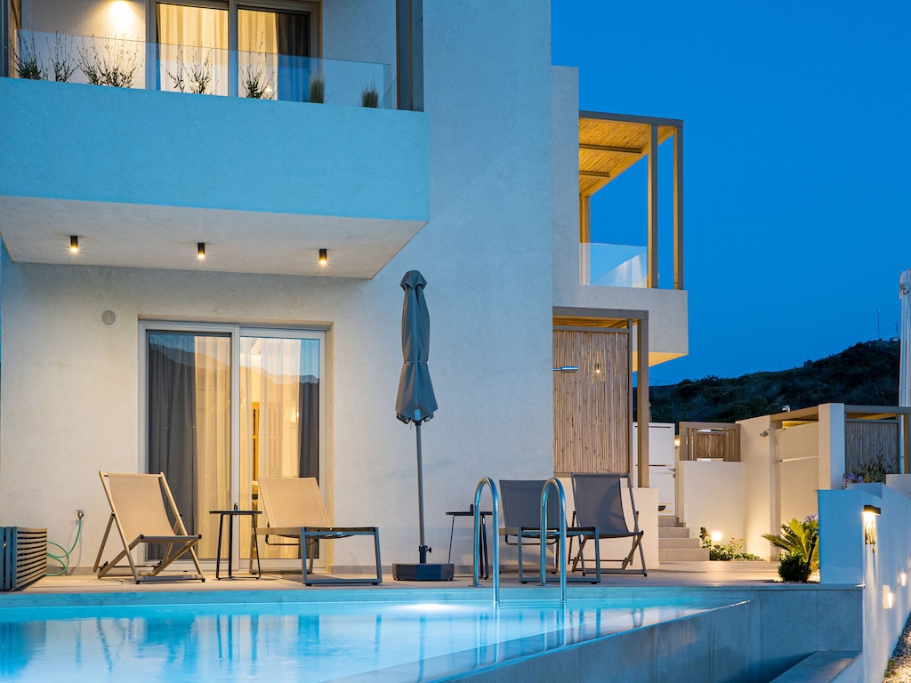 Villa op Kreta met privézwembad bij strand