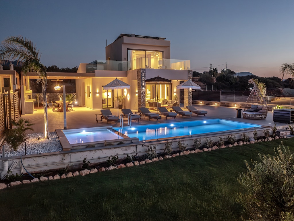 Villa in Heraklion met uitzicht op de bergen
