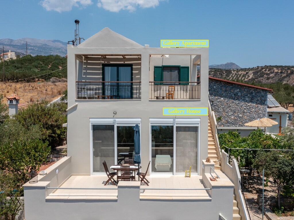 Appartement in Keratokambos bij Strand