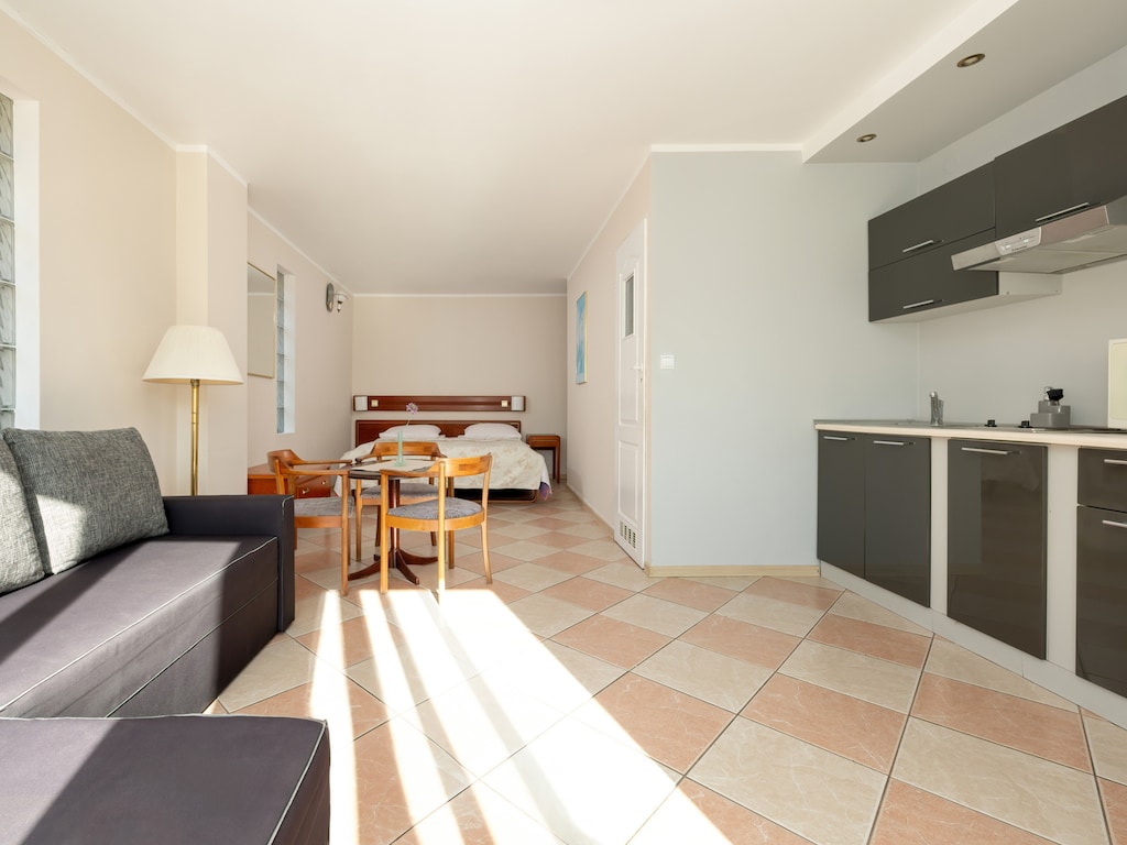 Vakantiestudio in Rewal, inclusief ontbijt.