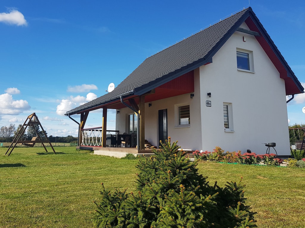 Comfortabel vakantiehuis, privétuin, sauna