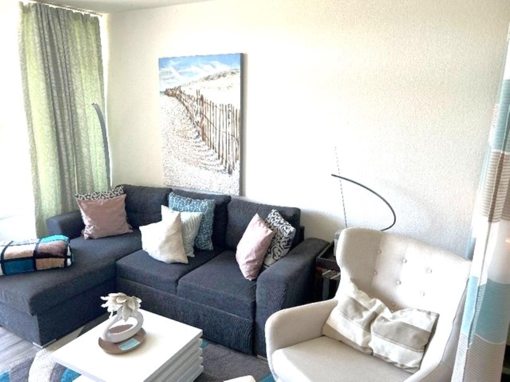 Kustappartement met balkon