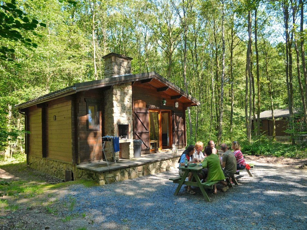 Chalet in België omringd door natuur