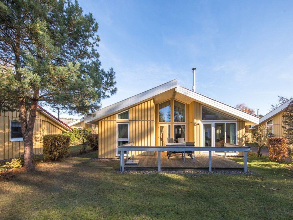 Vakantiehuis met sauna in vakantiepark Mirow