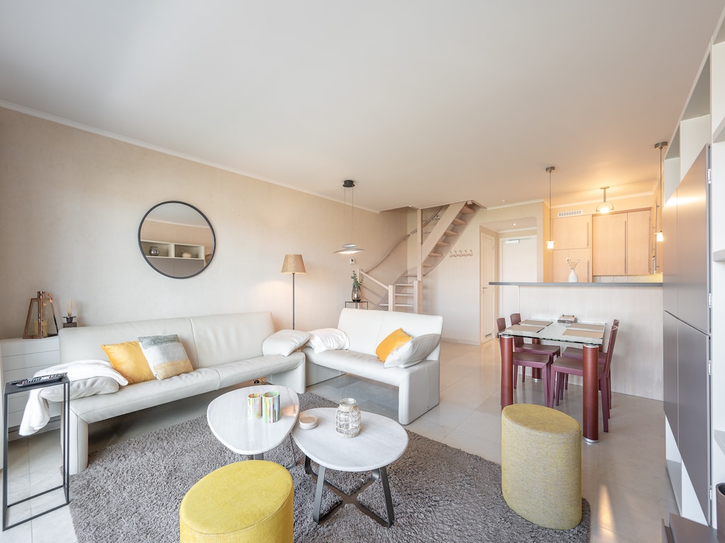Duplex appartement nabij Zeedijk