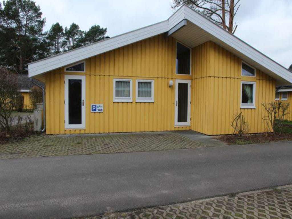 Vakantiehuis met sauna op vakantiepark Mirow