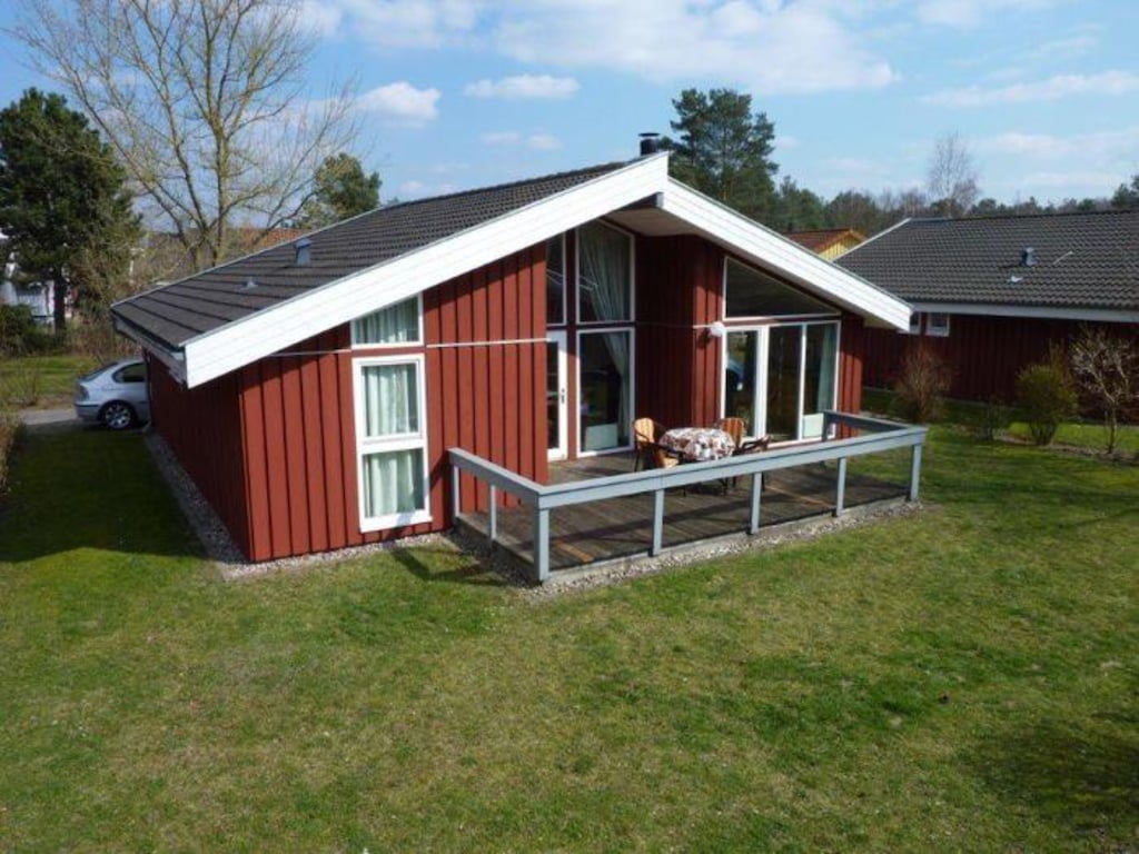 Vakantiehuis met sauna in vakantiepark Mirow