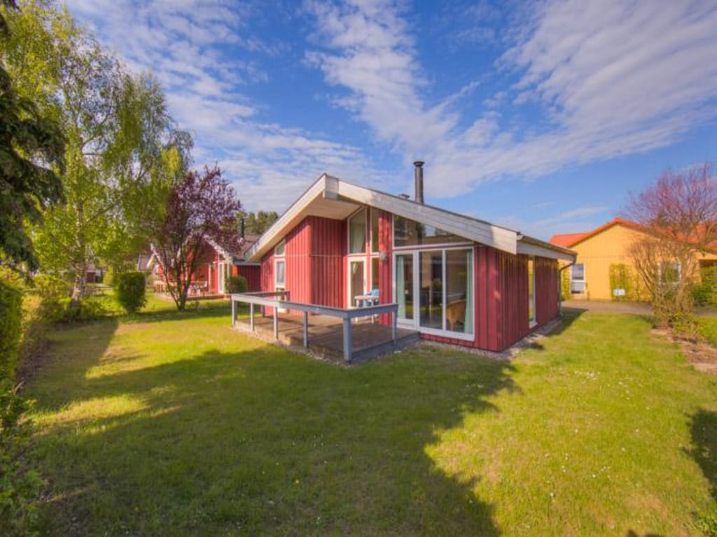 Vakantiehuis met sauna in vakantiepark Mirow