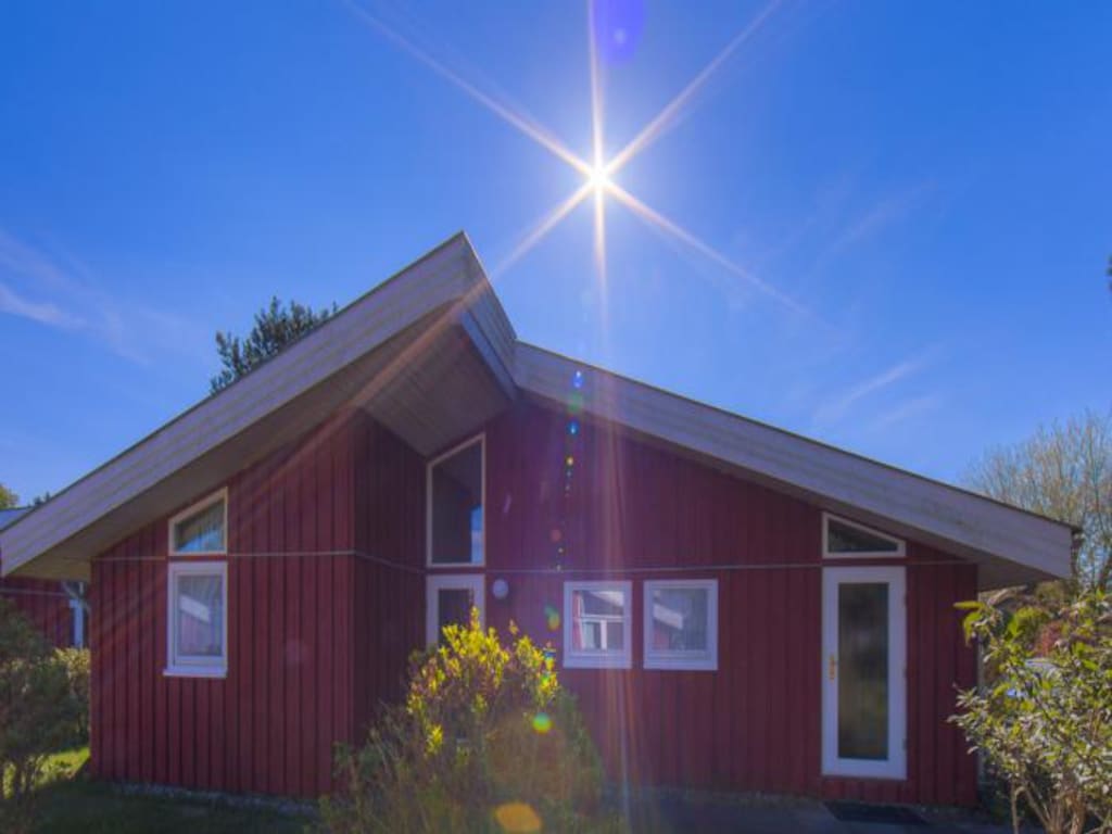 Vakantiehuis met sauna in vakantiepark Mirow