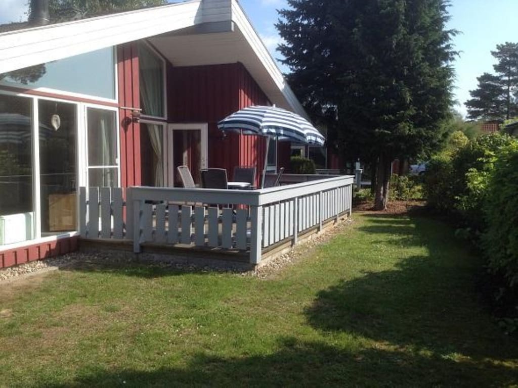 Vakantiehuis met sauna in vakantiepark Mirow