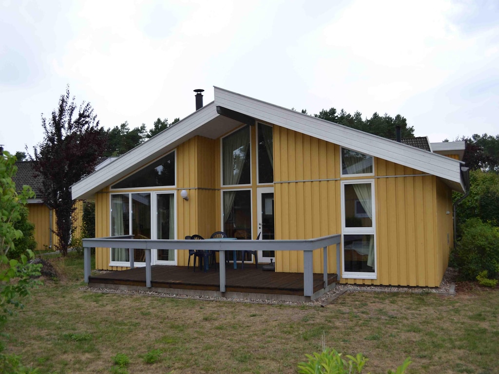 Vakantiehuis met sauna in vakantiepark Mirow