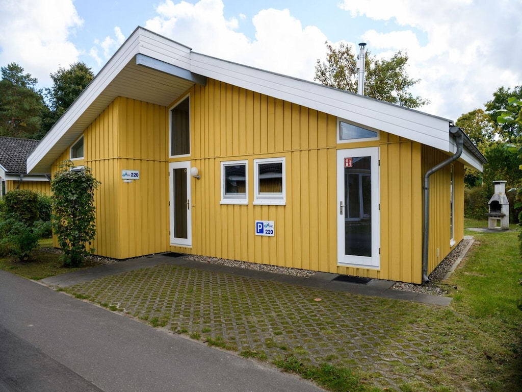 Vakantiehuis met sauna in vakantiepark Mirow